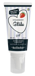Belladot Lubricant Strawberry Water Based 80 ml produkt bild