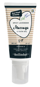 Belladot Massageoil Spicy Lavender 80 ml produktbillede