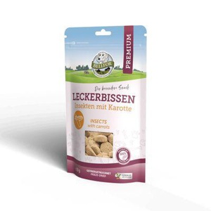 Bellfor Freeze-Snack für Hunde mit Insekten mit Karotte - 50g Produktbild