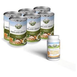 Bellfor Futterset für kleine Hunde mit Gelenke und Knochen Kapseln Produktbild