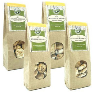 Bellfor Gesunde Hundekekse Knabber-Schmaus im Sparset- 4x100g Produktbild