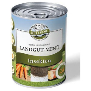 Bellfor Hundefutter Nass mit Insekten Getreidefrei - Landgut-Menü - 800g Produktbild