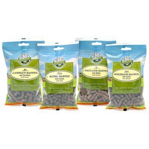 Bellfor Mix 4 Soft-snacks - Freiland-Happen 200g + Heide-Happen 200g + Wildbach-Happen 200g + Landgut-Happen 200g Produktbild