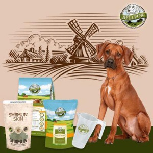 Bellfor Rhodesian Ridgeback Futter Set - Wiesen-Schmaus 4 kg + Haut & Fell Pulver 80g + Freiland-Happen 200g + 1 Messbecher Produktbild