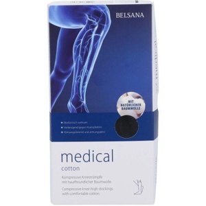 BELSANA med cotton AD Gr.S Gr.45-47 schwarz Produktbild