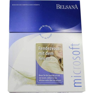 Belsana Micro K2 AD kurz 3 karamel ohne Spitze, 2 St n.v. Produktbild