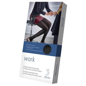 Belsana work AD S schwarz m.Sp. Produktbild