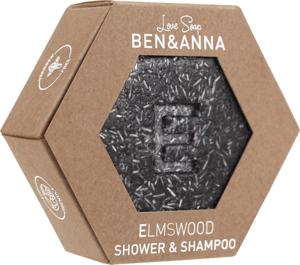 Ben & Anna Elm Wood Shower & Shampoo 60g produkt bild