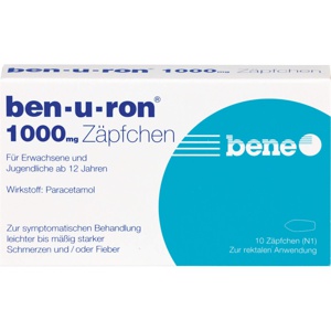 BEN-U-RON 1.000 mg Suppositorien Produktbild
