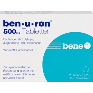 BEN-U-RON 500 mg Tabletten Produktbild
