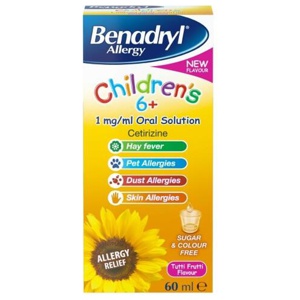 Benadryl Allergy Children's 6+ 1mg/ml Oral Solution product image