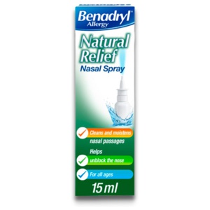 Benadryl Allergy Natural Relief Spray 15ml product image