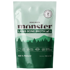 Monster Dog Bone Broth Lamb 100 ml produkt bild