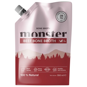 Monster Dog Bone Broth Beef 100 ml produkt bild