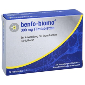 BENFO-biomo 300 mg Filmtabletten Produktbild