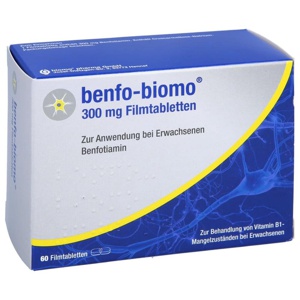Benfo-biomo 300 mg Filmtabletten, 60 St Filmtabletten Produktbild