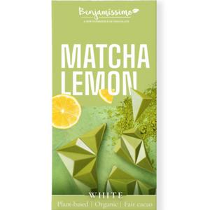 Benjamissimo Choklad Vit Matcha & Citron 60 g produkt bild
