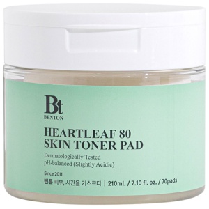 Benton Heartleaf 80 Skin Toner Pads 70pcs produktbilde