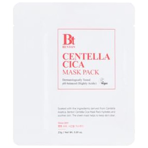 Benton - Centella Cica Mask Pack Bundle Set 2024 Version - 23g x 5 sheets Produktbild