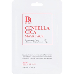Benton Goodbye Redness Redness Centella Mask produktbilde