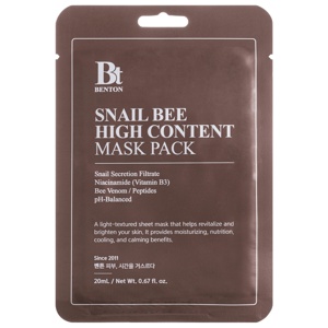 Benton Snail Bee High Content Mask 1 stk. produktbillede