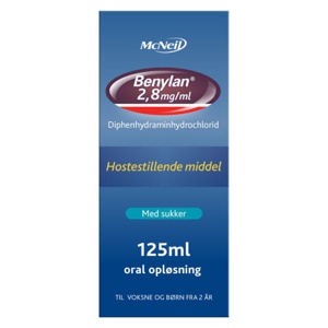 Benylan Hostestillende 2,8 mg/ml 125 ml produktbillede