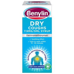 Benylin Dry Coughs Syrup product image