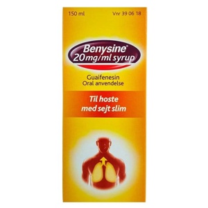 Benysine Syrup 20 mg/ml 150 ml produktbillede