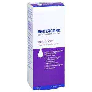 BENZACARE Anti-Pickel Feuchtigkeitspflege SPF 30 Produktbild