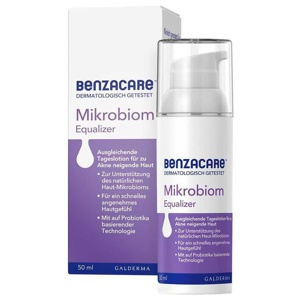 Benzacare Mikrobiom Equalizer Lotion für zu Akne neigende Haut, 50 ml Lotion Produktbild