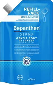 Bepanthen Derma Gentle Body Cleanser Daily Wash Gel Refill 400 ml produkt bild