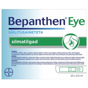 Bepanthen Eye silmatilgad 0,5ml N20 toote pilt