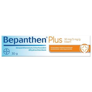 BEPANTHEN PLUS KREEM 50MG+5MG/MG 30 g toote pilt