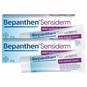 Bepanthen Sensiderm Anti-Juckreiz Creme, 2x50 g Creme Produktbild