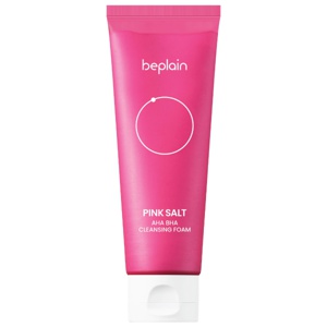 Beplain Pink Salt AHA BHA Cleansing Foam 120 ml produktbilde
