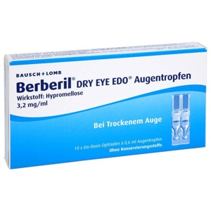 BERBERIL Dry Eye EDO Augentropfen Produktbild