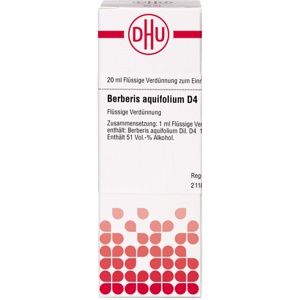 BERBERIS AQUIFOLIUM D 4 Dilution Produktbild
