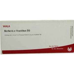 BERBERIS E fructibus D 3 Ampullen Produktbild