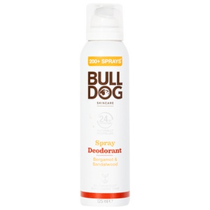Bergamot & Sandawood Spray Deodorant - 125ML - Bulldog produktbillede