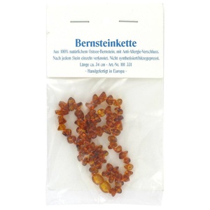 Bernsteinkette für Babys, 1 St n.v. Produktbild