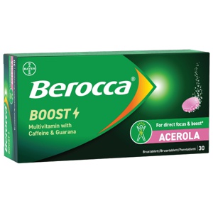 Berocca Boost brusetabletter, 2 x 15 stk. produktbilde