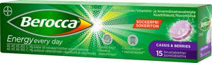 Berocca Energy Cassis & Berries 15 st produkt bild