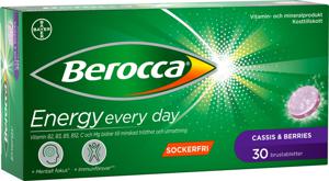 Berocca Energy Cassis & Berries 30 st produkt bild