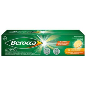 Berocca Energy kihisevad tabletid N15 toote pilt
