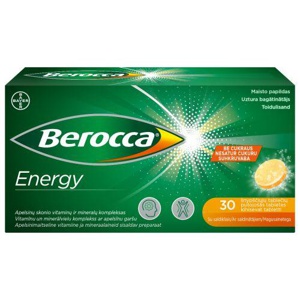 Berocca Energy kihisevad tabletid N30 toote pilt