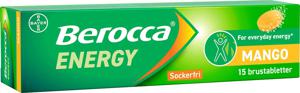 Berocca Mango Brustabletter 15 st produkt bild