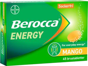 Berocca Mango Brustabletter 45st produkt bild