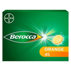 Berocca Orange Energy Vitamin 45 Effervescent Tablets product image