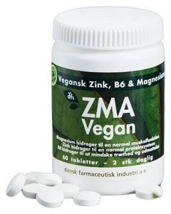 ZMA Vegan - 60 tabletter produktbillede