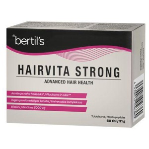 Bertils Hairvita Strong tabletid N60 toote pilt